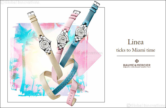 Baume & Mercier celebrates summer Linea ticks to Miami time