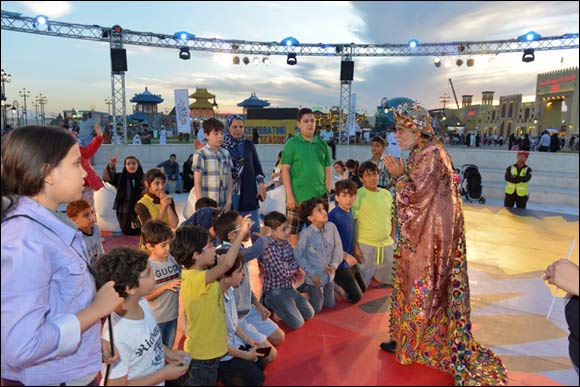 Global Village Launches Story Telling Sessions' and Children Reading Corner