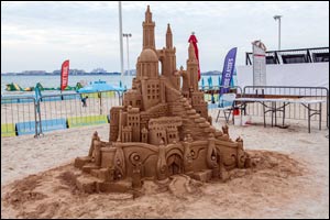 THE BEACH Celebrates Dubai Art Season 2016 with Magnificent Sand Sculpture, Workshops for Children