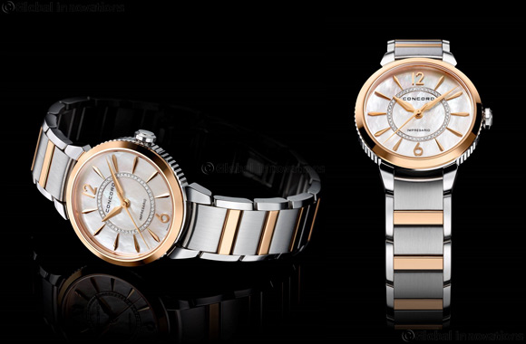 Concord creates impression with Impresario in rose gold and steel