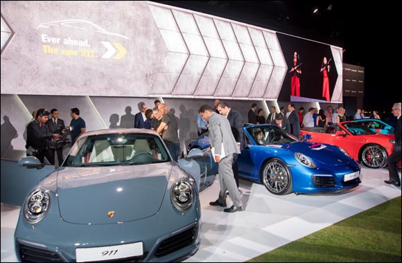 Porsche Centre Dubai celebrates arrival of the new Porsche 911