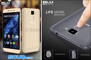The Most Affordable Fingerprint Sensor Smartphone – BLU LIFE MARK coming to the Middle East; Exclusively on Souq.com