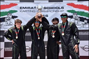 JESS Arabian Ranches wins the inaugural Emirates Schools Karting Championship.