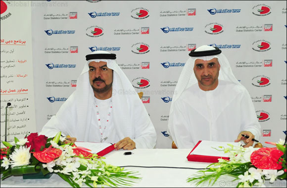 Emirates Post Group and Dubai Statistics Center Sign MoU for Sharing Data