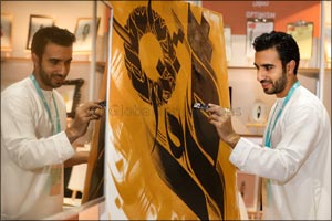 Digital Art, Arabic Calligraphy and Japanese-Inspired Comics come alive at Abu Dhabi International Book Fair