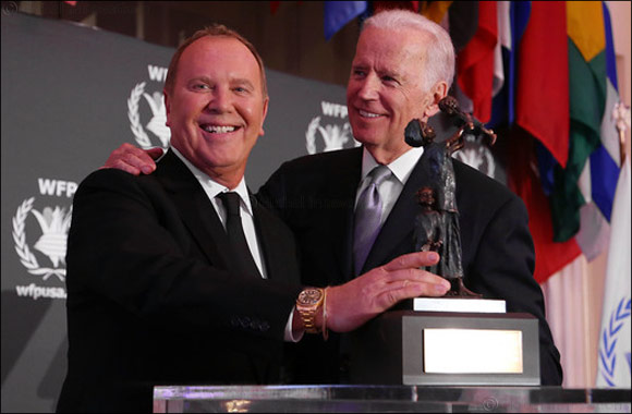 Vice President Joe Biden and World Food Program USA Honor Designer Michael Kors for His Leadership in the Fight Against Hunger