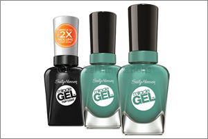 SALLY HANSEN presents the COLOR of the MONTH: “Miracle Gel S-Teal the Show”