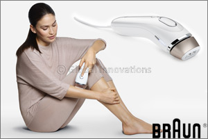 The NEW Braun Silk-expert IPL puts the intelligence into permanent visible hair removal