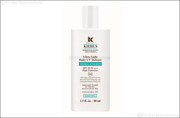 New from Kiehl's! The gentle solution to protect sensitive, acne-prone skin from early aging.