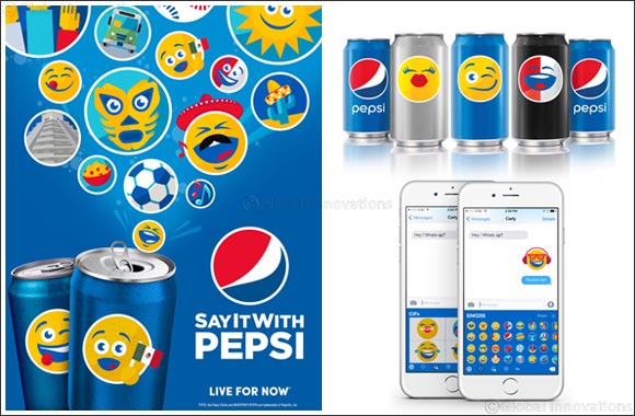 Pepsi Pops With Language of Now On Over One Billion Bottles & Cans Around the World For Global #PepsiMoji Campaign