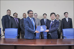 Agreement of Cooperation between Skyline University College and Jinan University