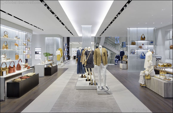 Michael Kors opens the brand's largest flagship store in Europe on London's Regent Street; debuts new design concept; store offers full range of men's wear