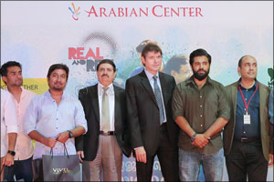 Nivin Pauly of Jacobinte Swargarajyam Fame Visits Arabian Center