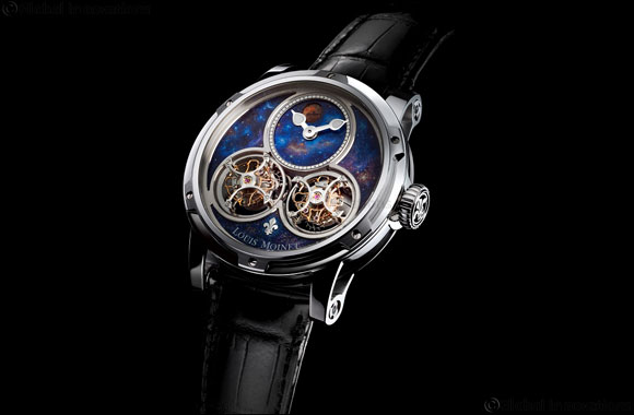 Sideralis by Louis Moinet: Inverted Double Tourbillon Drives The Universe