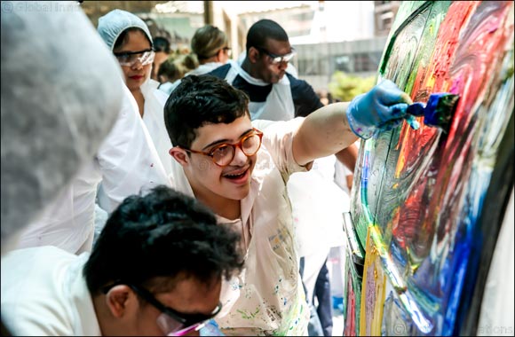 Colors Fly Outside Sofitel Dubai Downtown