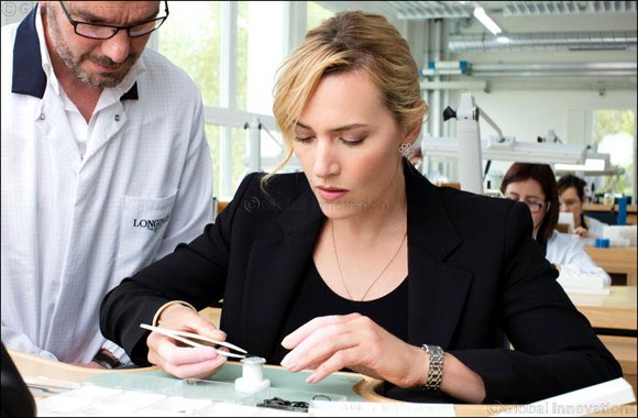 Longines honoured to welcome Ambassador of Elegance Kate Winslet to Saint-Imier