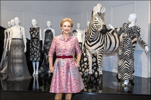 Carolina Herrera to be honored by Savannah College of Art and Design with the university's prestigious Étoile Award, May 2016