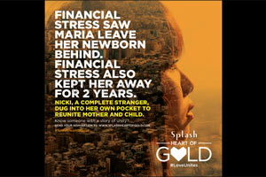 Splash ‘Heart of Gold' #LOVEUNITES