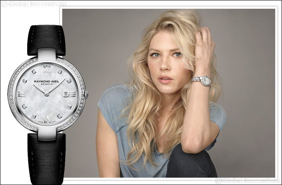 RAYMOND WEIL's brand ambassador Katheryn Winnick presents the new shine collection