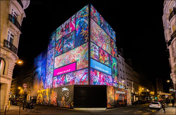 Longchamp Decorates its Parisian Townhouse with Ryan McGinness!