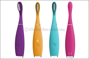 FOREO's ISSA Mini, an electric toothbrush designed just for kids