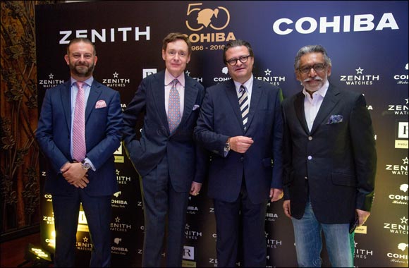 Zenith Hosts an Elite Set of Events to Launch the ZENITH EL PRIMERO COHIBA Edition in Dubai