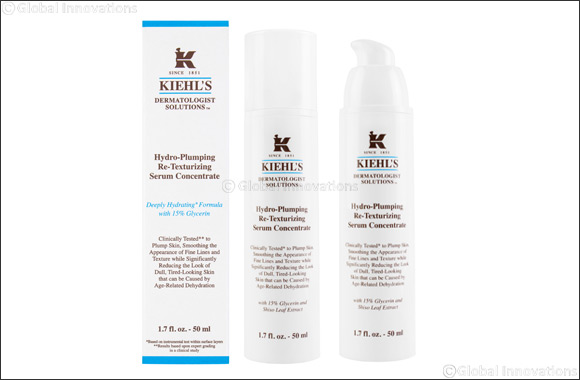 Kiehl's Hydro-Plumping Re-Texturizing Serum offers a unique, effective solution for more fresh, plump and youthful looking skin