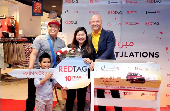 REDTAG announces the two winners of the 10th Anniversary car giveaways in the UAE