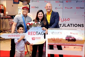 REDTAG announces the two winners of the 10th Anniversary car giveaways in the UAE