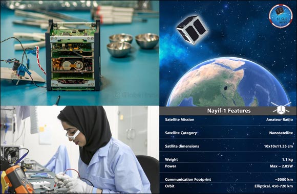 MBRSC and AUS announce readiness of Nayif-1 Nanosatellite for Launch