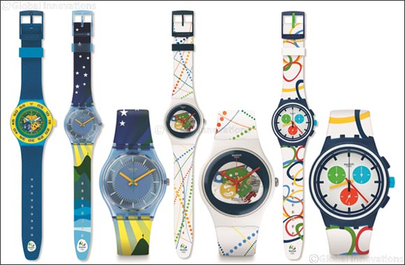 Swatch Takes Off to The Rio 2016 Olympic Games.