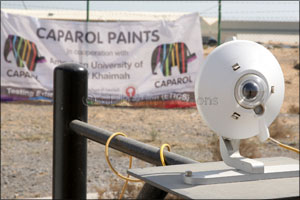 Caparol Paints partners with RAK Research and Innovation Center to test their thermal insulation products