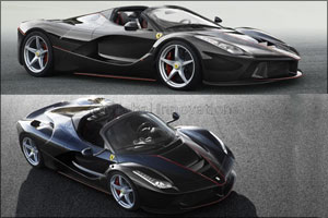 Revealed – the first photographs of the open-top LaFerrari