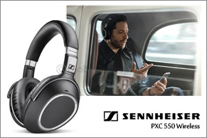 Sennheiser PXC 550 Wireless headphones deliver long-haul performance and a smart travel experience