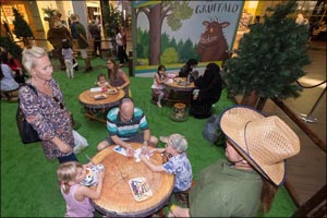 The Gruffalo regales little ones at The Dubai Mall