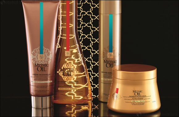 L'Or�al Professionnel: Now, more desirable than ever, a spa treatment for hair with the sensorial touch of the renewed Mythic Oil range!