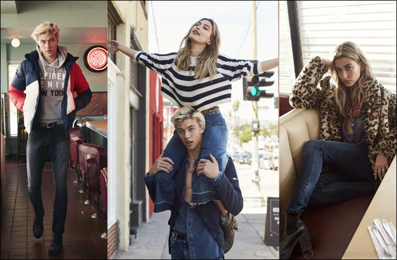 Hilfiger Denim Introduces Fall 2016 Campaign: 24/7 Hailey Baldwin & Lucky Blue Smith