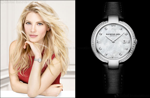 Raymond Weil's Brand Ambassador Katheryn Winnick presents the new Shine collection