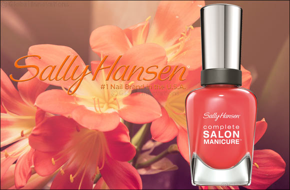 SALLY HANSEN presents the COLOR of the MONTH: Complete Salon Manicure �Kook a Mango�