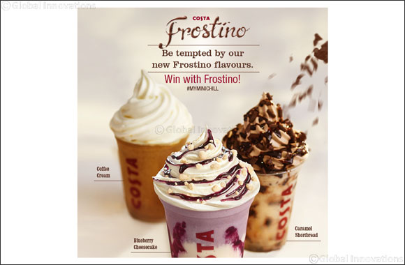 Costa Coffee Celebrates Summer Vibes with Deliciously Chilled Frostino Summer Flavours and the Chance to Win Weekly Prize Giveaways!