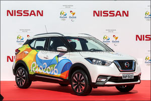 Rio 2016 Organizing Committee receives from Nissan the official vehicle fleet for the Rio 2016 Olympic and Paralympic Games