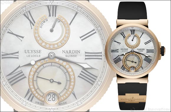 Ulysse Nardin Lady Marine Chronometer Paris In-house Precision with Fresh Design.