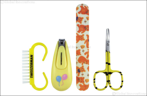 Tweezerman's mini Manicure Kit for kids, makes going back to school easy