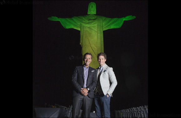 OMEGA Brand Ambassador Eddie Redmayne Dines Above Rio