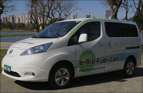 Nissan Unveils World's First Solid-Oxide Fuel Cell Vehicle