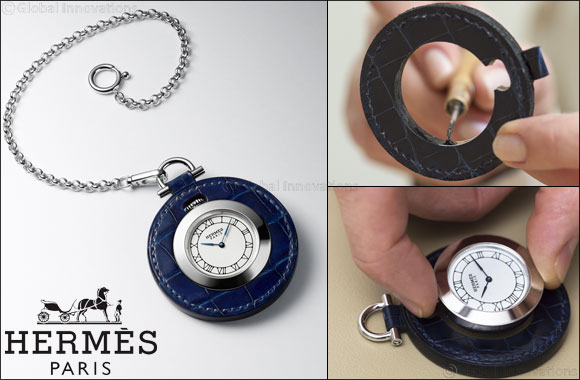 Pocket Plein Cuir watch by Herm�s