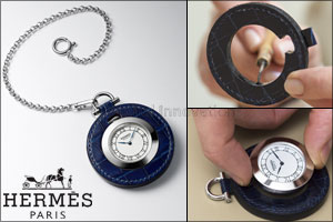 Pocket Plein Cuir watch by Hermès
