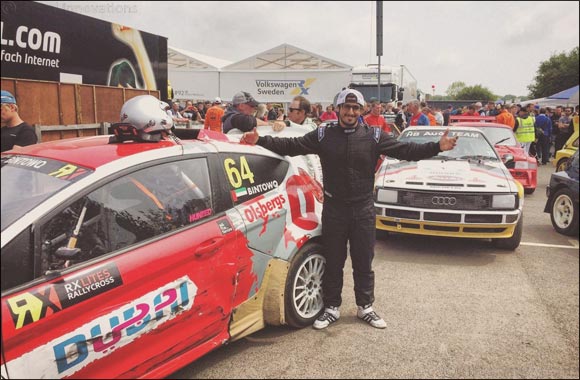 Young Emirati Enters Record Books as First Gulf Driver to Make Podium in Fia World Rallycross Series