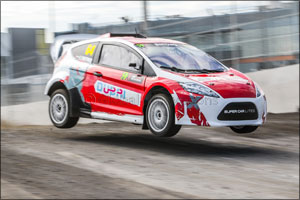 Young Emirati Enters Record Books as First Gulf Driver to Make Podium in Fia World Rallycross Series