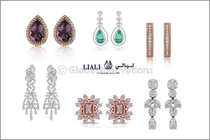 Glamorous diamond earrings from Liali